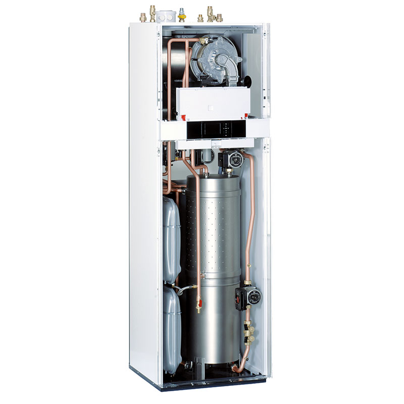 Gas adsorption heat pump