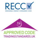 Renewable Energy Consumer Code accreditation. tsi APPROVED CODE tm TRADINGSTANDARD.UK